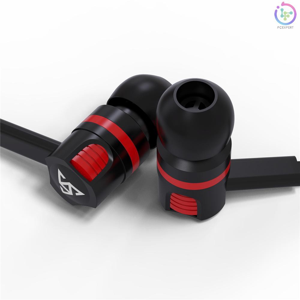 Tai nghe nhét tai gaming PTM chất âm stereo có dây và mic