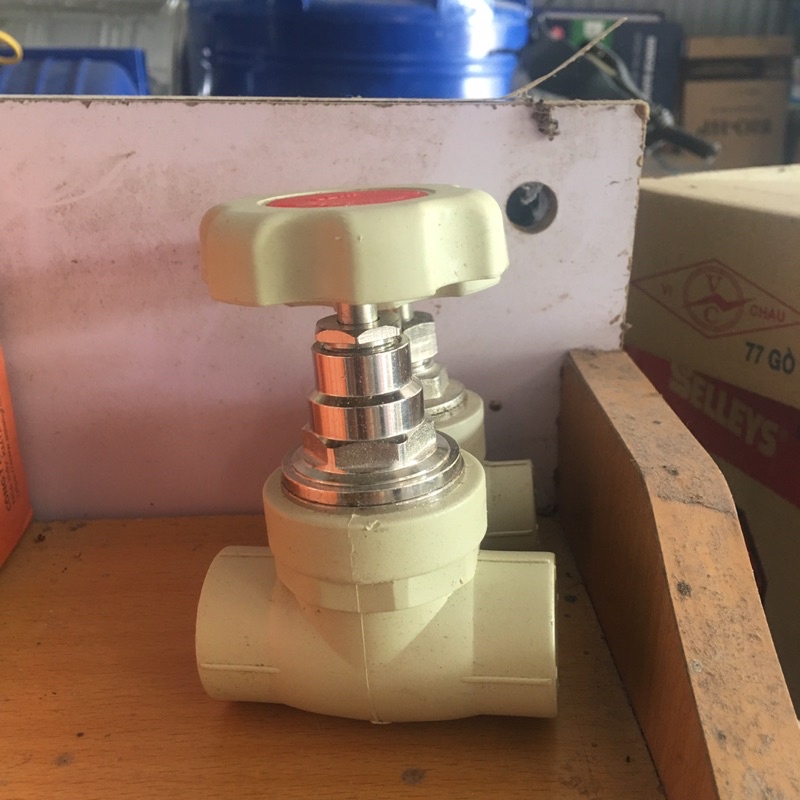 Van cửa van khóa đóng mở nước 100% ống nhiệt PPR SiNo PPR20,PPR25