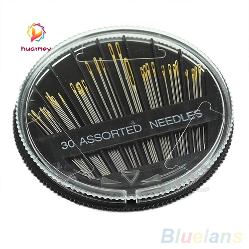 Set 30 kim thêu quần áo nhiều kích thước cho thợ may