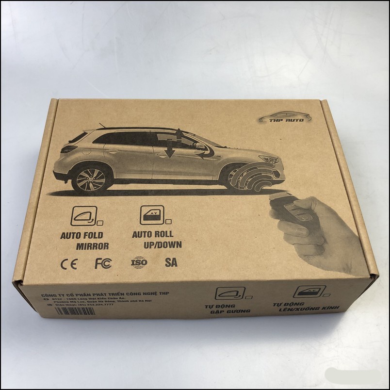 Bộ điều khiển gập gương lên xuống kính Toyota Vios 2019 đến 2021 Rắc cắm zin-Bảo hành chính hãng 12 tháng