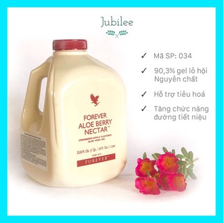 Nước dinh dưỡng lô hội vị táo và nam việt quất Forever Aloe Berry Nectar, Forever Living Products 034 FLP 1 lít Jubilee