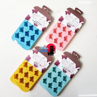 Khuôn socola Khay làm đá Khuôn đá Khuôn rau câu Lock&Lock bằng silicone hình sao CKT220