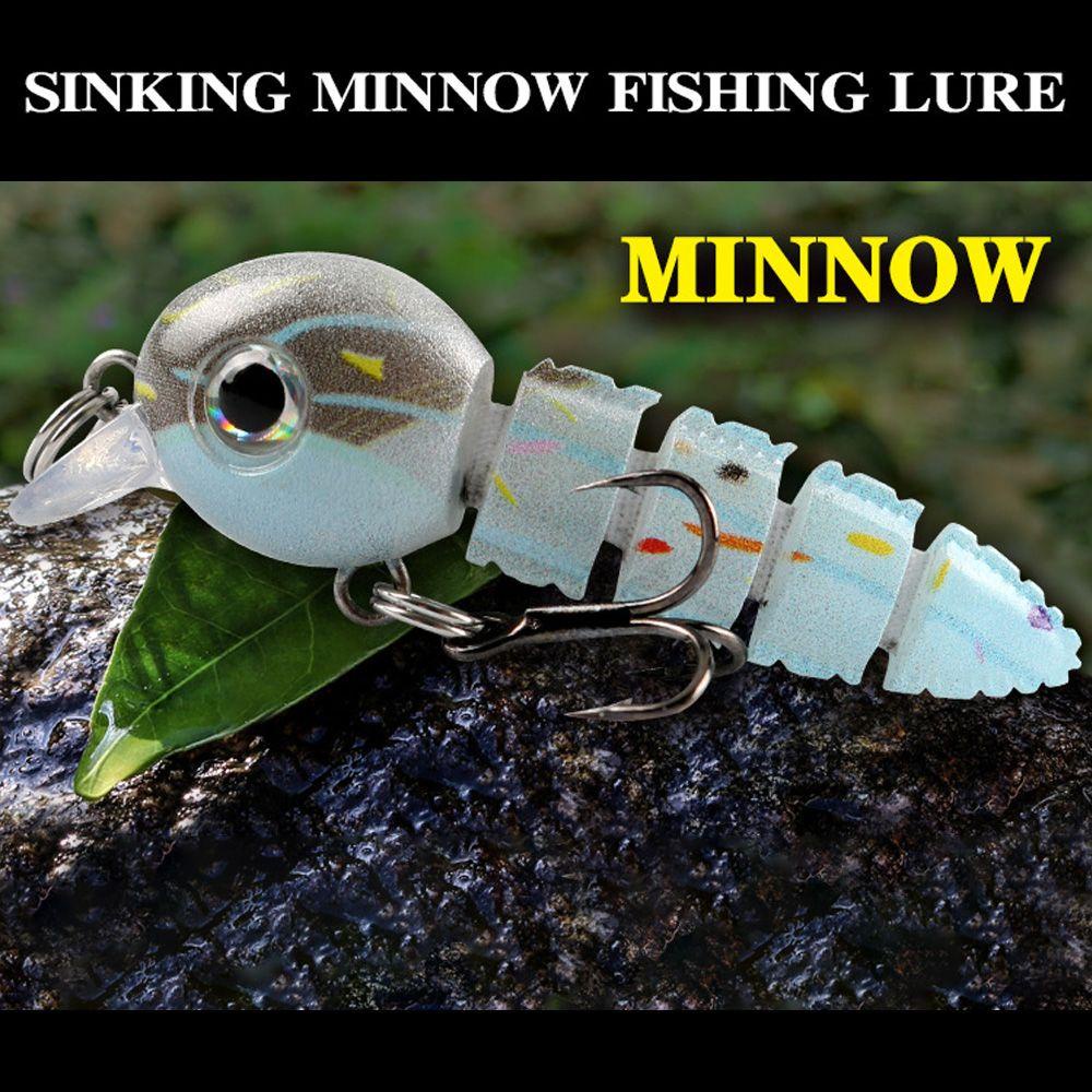 Mồi Câu Cá Nhân Tạo 3.9G 5.5cm Có Lưỡi Câu Tiện Dụng