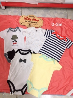 Set 5 body chip cho bé