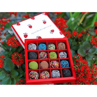 [Set 10] hộp đựng socola (chocolate) 16 viên (ko kèm thiệp)