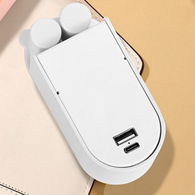 Quạt Usb Mini Cầm Tay 3000mah Cho Bé