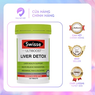 Viên uống bổ gan và thải độc gan swiss liver detox úc 60,120 , 200 viên