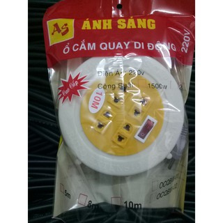 Ổ cắm quay 5m, 8m, 10m 1200w giá rẻ