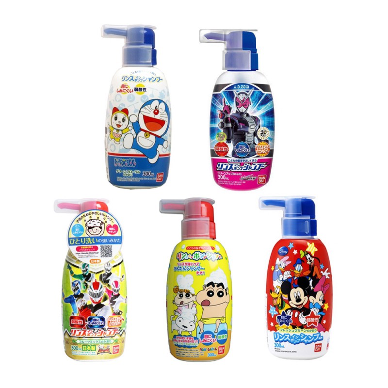 Sữa tắm gội trẻ em Bandai Nhật bản 300ml