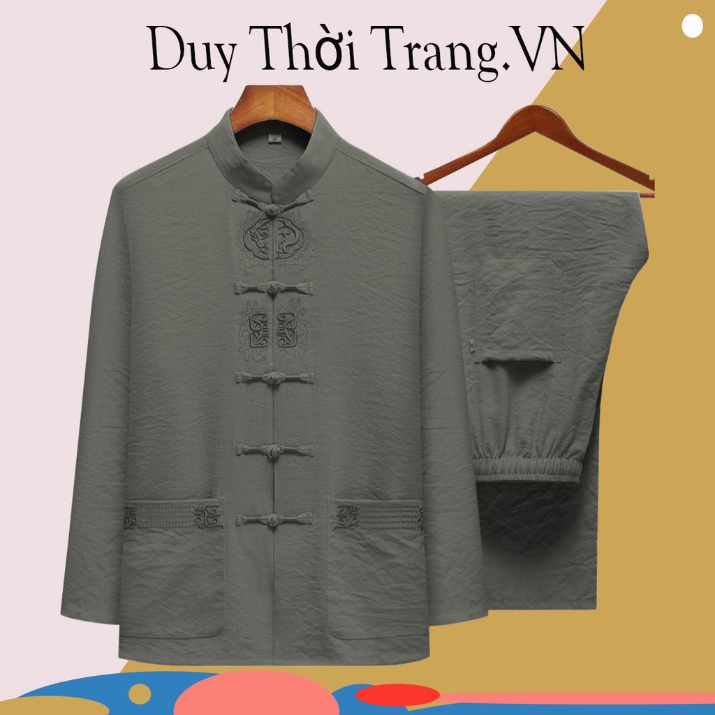 Bộ đũi dài tay trung niên, top 1 sản phẩm bán chạy nhất mùa hè
