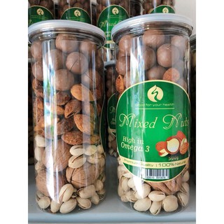 Mix nuts 6 loại hạt -hộp 500gr rât tốt cho thai phụ và tim mach