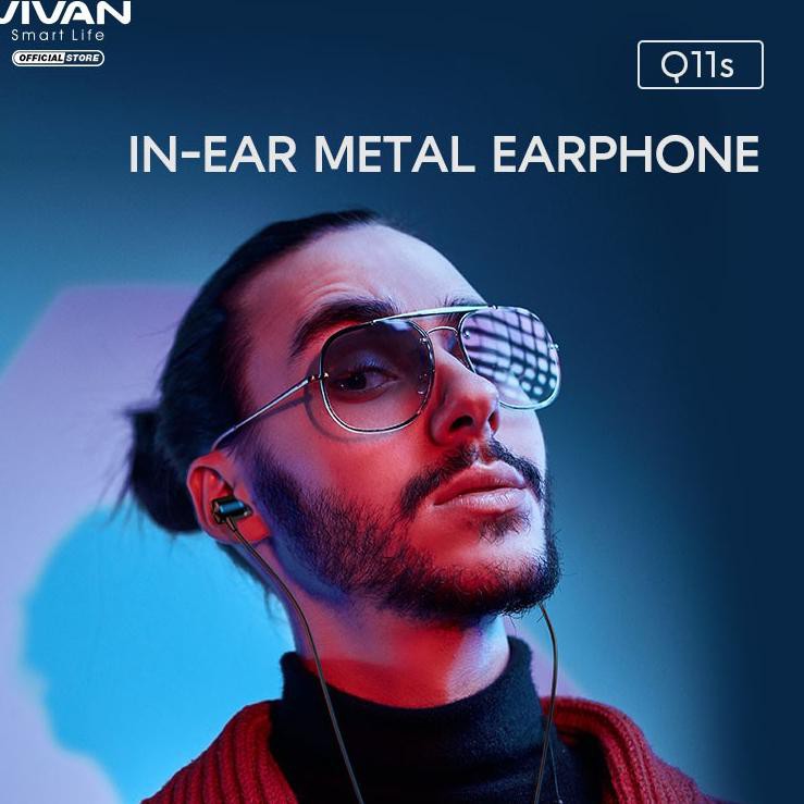 Tai Nghe Nhét Tai Vivan Có Dây Bằng Kim Loại Cho Android / Iphone Q11S | BigBuy360 - bigbuy360.vn