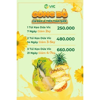 Kẹo Dứa giảm cân 1viên-35k