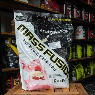 Sữa Tăng Cân Mass Fussion Nutrabolics Túi  5.44kg