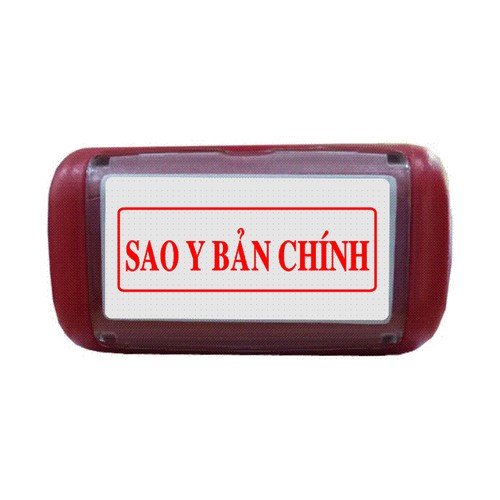 [Sỉ &amp; Lẻ] Khắc Con Dấu Sao Y Bản Chính T-214