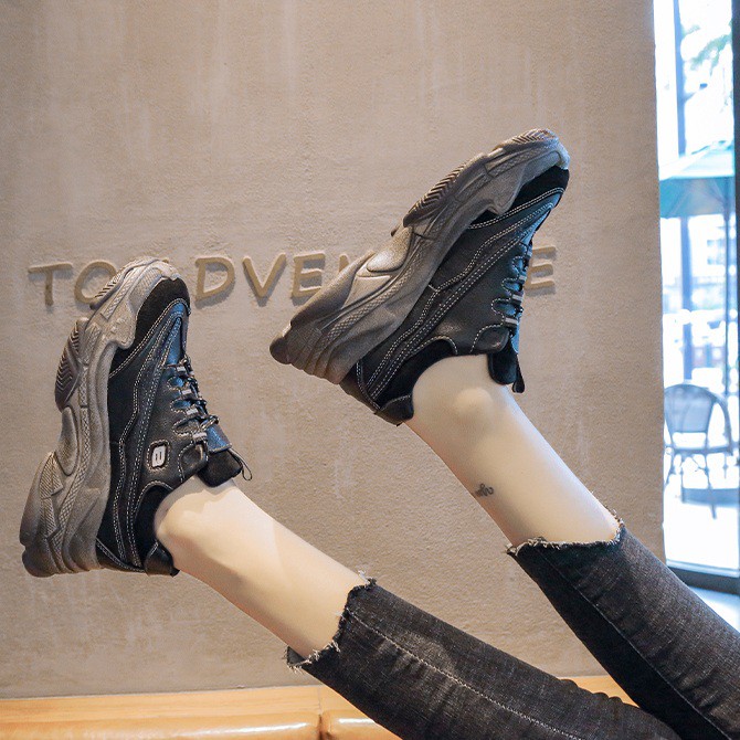 [SẴN Sz 40] Giày thể thao nữ Ulzzang Quảng Châu GTT28