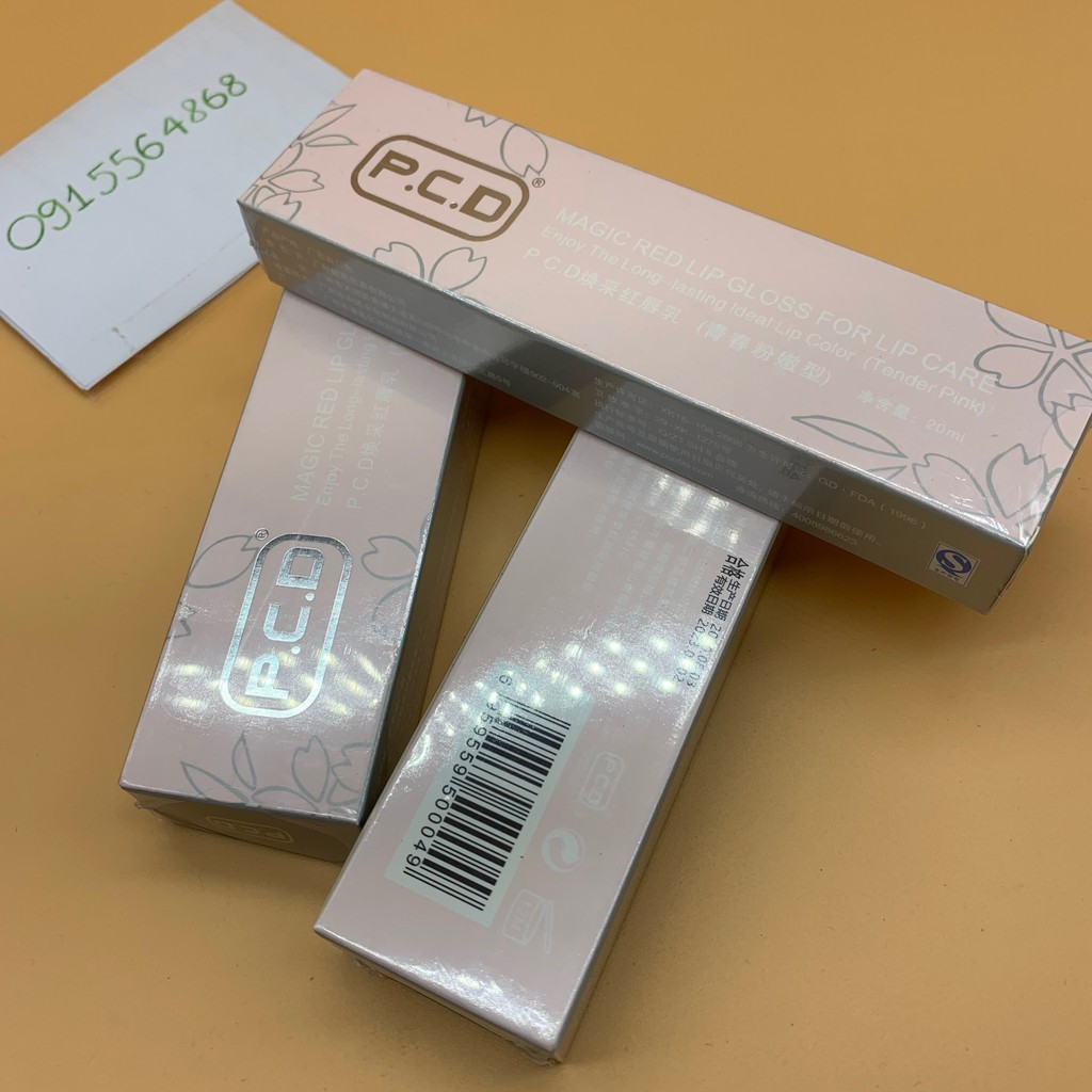 Dưỡng môi PCD dưỡng ẩm và kích màu. Cải thiện màu môi sau phun xăm | BigBuy360 - bigbuy360.vn