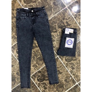 quần jean nữ lưng siêu cao co giản
