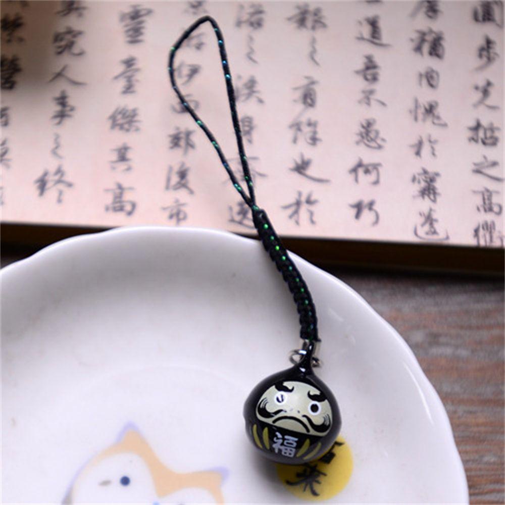 Augustine Móc Điện Thoại / Chìa Khóa / Túi Quà Tặng Thủ Công Nhật Bản Daruma DIY