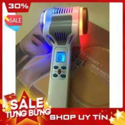 Búa Nóng Lạnh Vàng [BH Chính Hãng , Lỗi 1 Đổi 1 Toàn Quốc] Búa Massage,Điện Di Tinh Chất Có Màn Hình Điều Chỉnh Nhiệt Độ