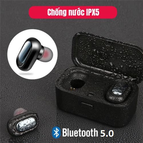 [XẢ GIÁ VỐN] Tai nghe Bluetooth Không Dây Cao Cấp TWS Pin Trâu Nghe Nhạc 27h, Chống Nước IPX5, Tự Động Kết Nối