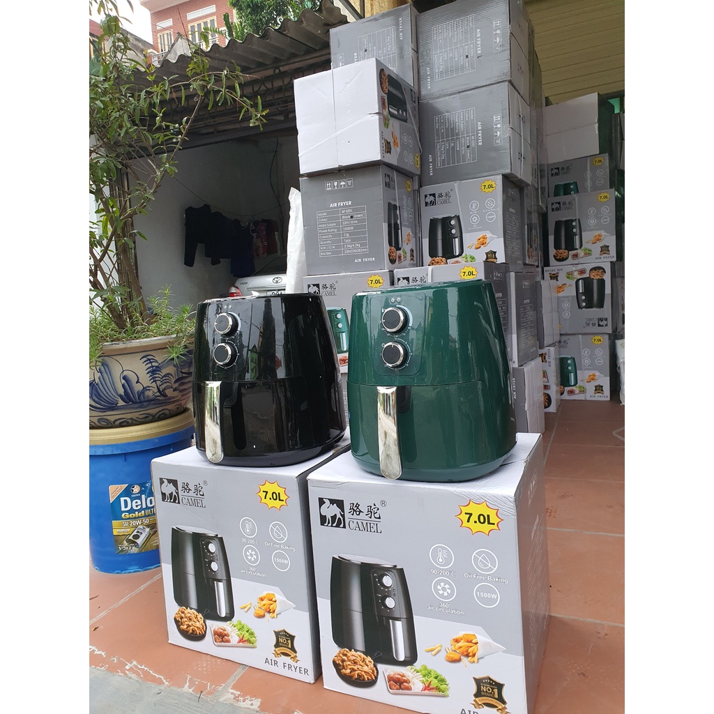 Nồi Chiên Không Dầu Camel Dung Tích 7L Và Nồi Chiên Không Dầu Dung Tích 6L