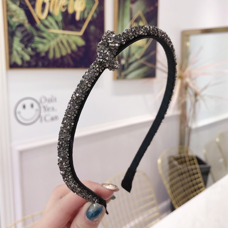 Băng Đô Cài Tóc Đính Đá Phong Cách Hàn Quốc Thời Trang Cho Nữ