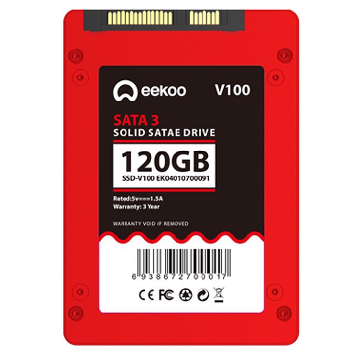 Ổ cứng SSD EEKOO V100 120GB - Công nghệ 3D MLC NAND - Hàng Chính Hãng | BigBuy360 - bigbuy360.vn