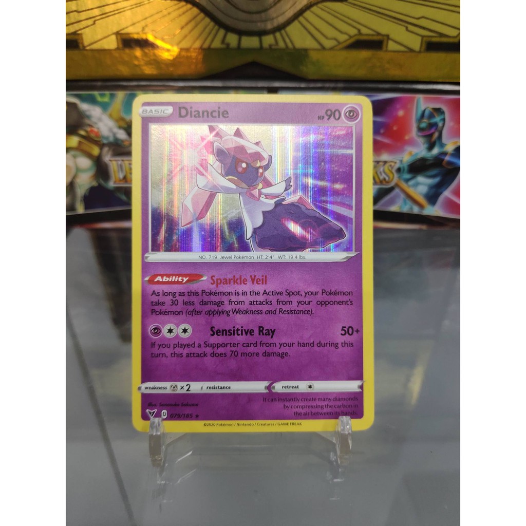 [ Dưa Hấu Yugioh ] Lá bài thẻ bài Pokemon Diancie