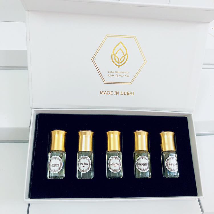 Set tinh dầu dubai mini 3ml - Nhỏ gọn, mùi đa dạng