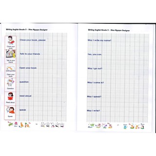 VỞ LUYỆN VIẾT WRITING ENGLISH GRADE 3