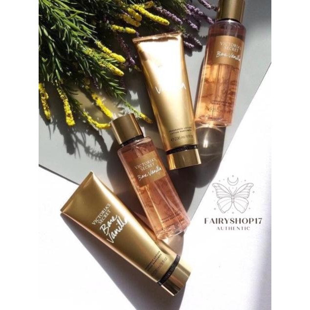 Xịt Thơm Body Victoria’s Secret Bare Vanilla (30ml-50ml-100ml) | Thế Giới Skin Care