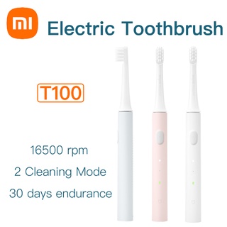 Bàn chải đánh răng điện Xiaomi T100 dùng sóng siêu âm chống nước có cổng sạc USB