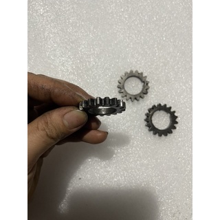 bánh răng bơm nhớt của xe wave,zem,Sym (Hàng cũ tháo xe )