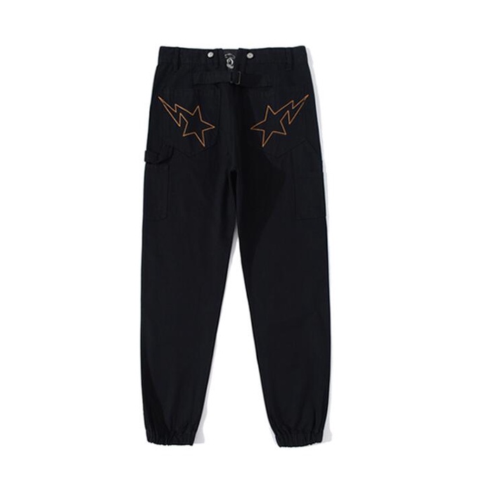 Bape Quần Dài cotton Thêu Họa Tiết Thời Trang Cho Nam Nữ