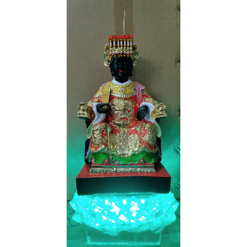 Tôn tượng Đức Linh Sơn thánh Mẫu bán kèm theo đế bông sen đèn led