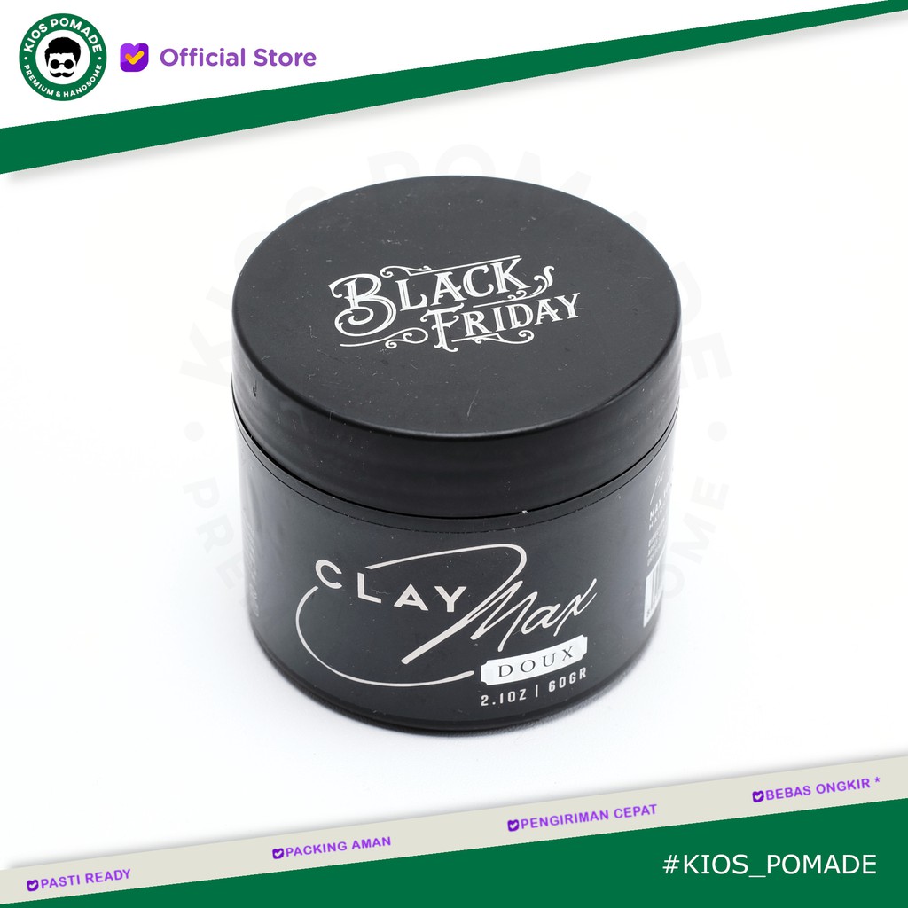 Pomade Clay Black Friday Claymax Doux