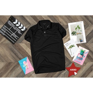 Áo thun nam polo cổ bẻ dáng ôm thời trang cam cấp