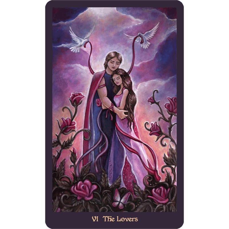 Bộ Bài Crystal Visions Tarot (Mystic House Tarot Shop)