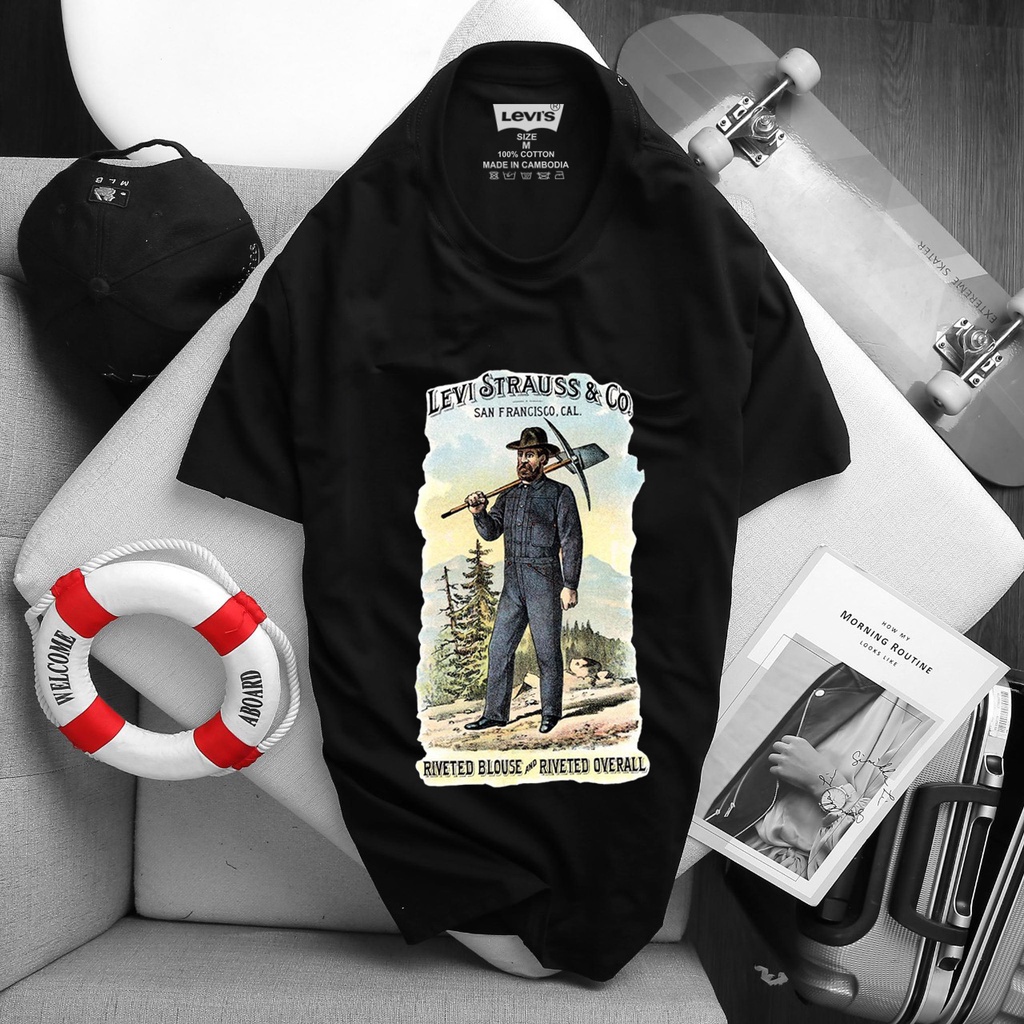 Thời trang nam nữ hàng hiệu Levis chính hãng 100% Cotton Mẫu 09