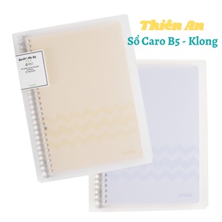 Sổ Klong Caro B5 còng sắt 26 chấu MS: 550; Ruột Sổ Caro B5 MS: 546
