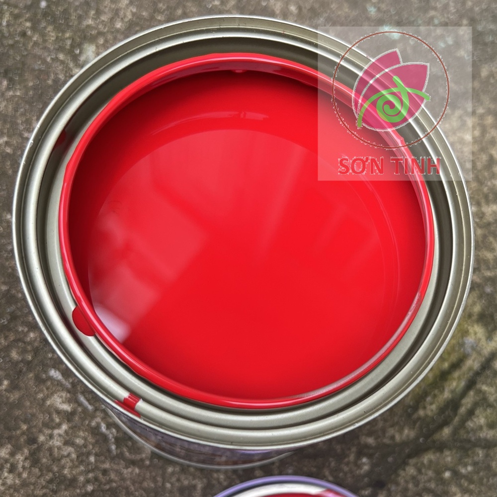 Sơn dầu galant màu Đỏ RED 800ml