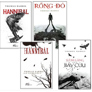 Sách - Combo bốn cuốn Sự im lặng của bầy cừu, Rồng đỏ, Hannibal,Hannibal trỗi dậy( trọn bộ, lẻ, tùy chọn) thumbnail