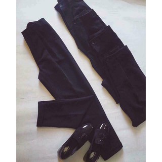 QUẦN BAGGY TÂY ĐEN - NỮ