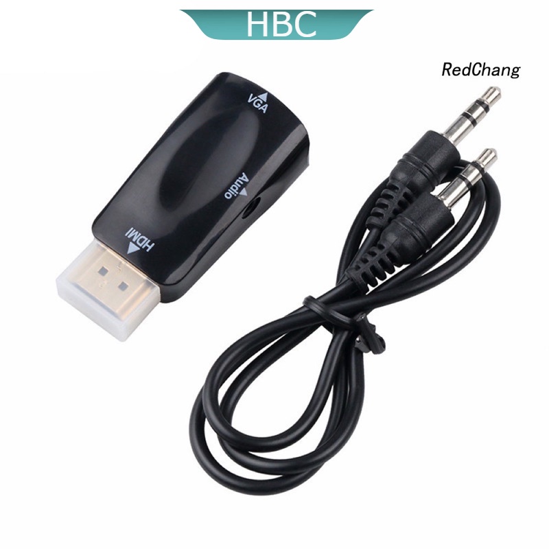 Hdmi To Vga - Đầu Chuyển Đổi Tín Hiệu HDMI Sang VGA Có Âm Thanh