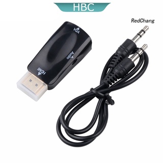 Hdmi To Vga - Đầu Chuyển Đổi Tín Hiệu HDMI Sang VGA Có Âm Thanh
