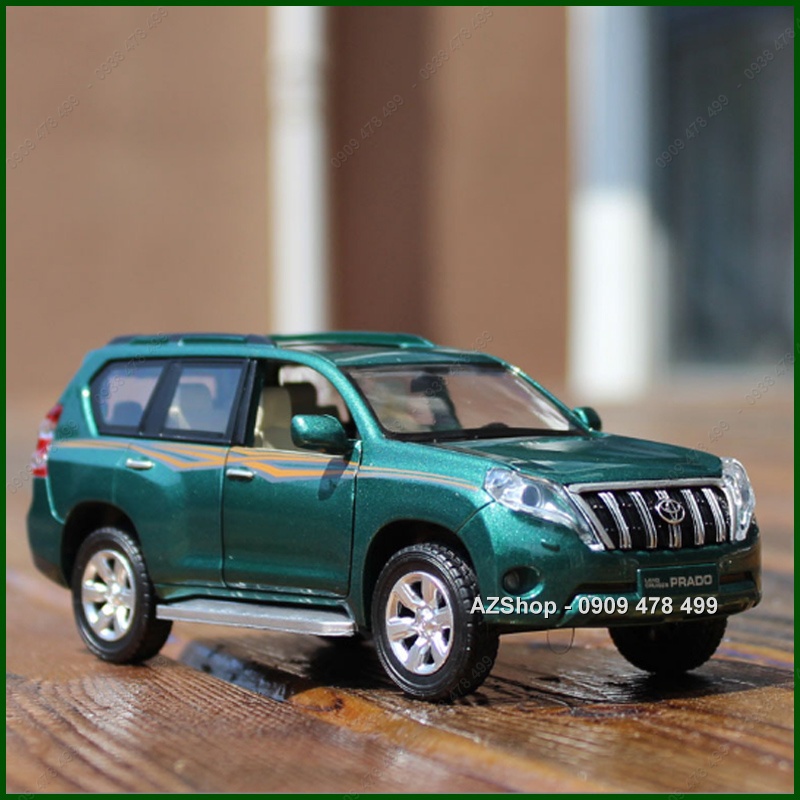 Mô Hình Kim Loại Xe SUV Toyota Prado - Tỉ Lệ 1:32