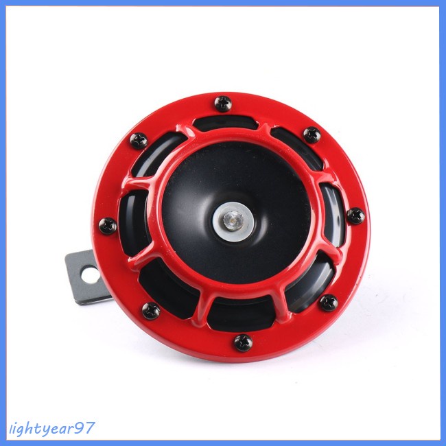 Bộ 2 Kèn Hơi Điện Tử 12V 115dB Hella Âm Thanh Siêu Lớn Màu Đỏ / Đen Cho Xe Hơi / Xe Máy