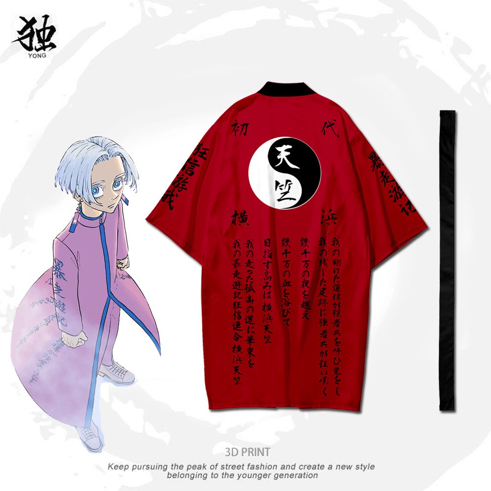 Áo Choàng Hóa Trang Nhân Vật Anime Kurokawa Izana Tenjiku | BigBuy360 - bigbuy360.vn