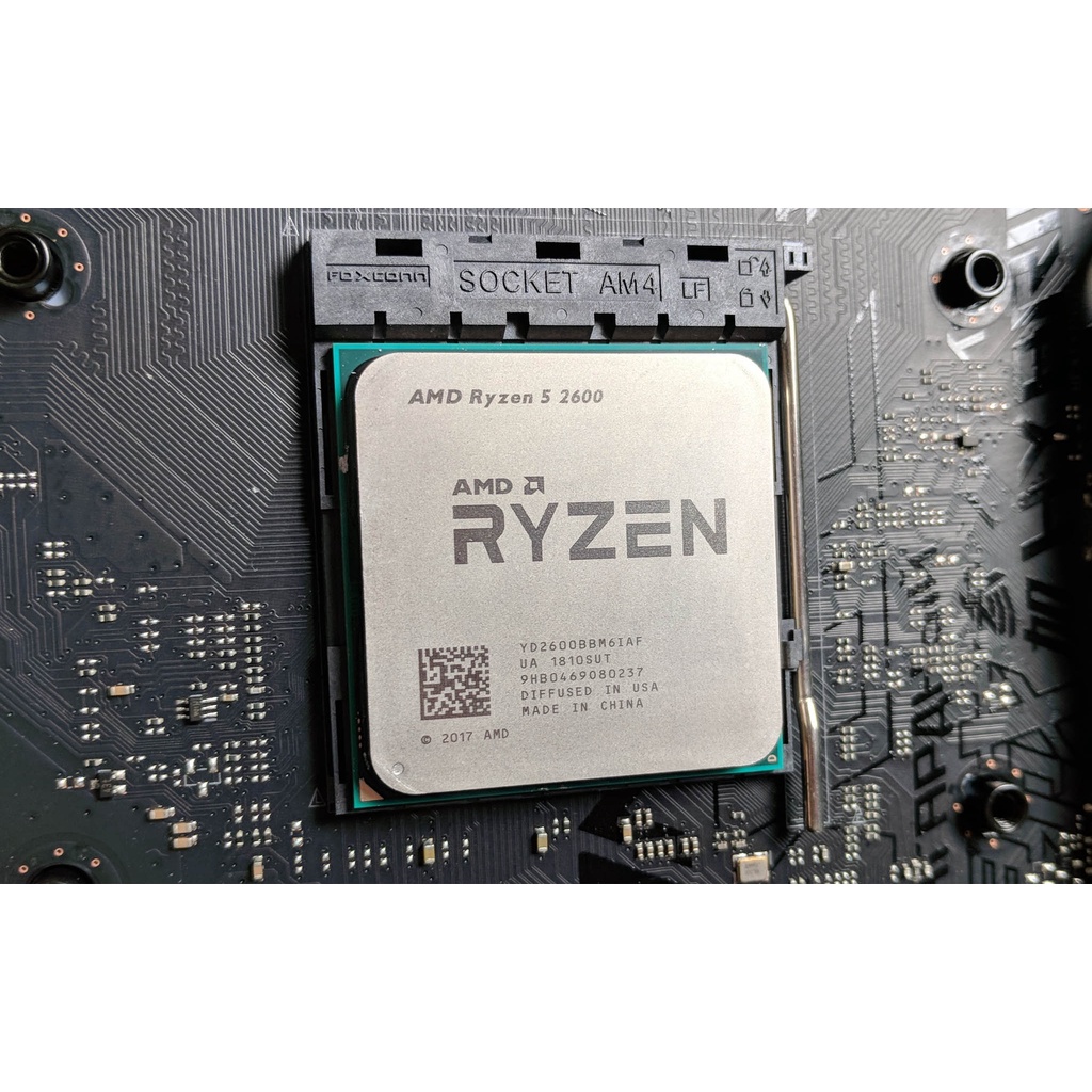 CPU AMD Ryzen 5 2600X cũ. Bộ vi xử lý AMD Ryzen 5 2600X, Ryzen 5 2600, Ryzen 5 2500X
